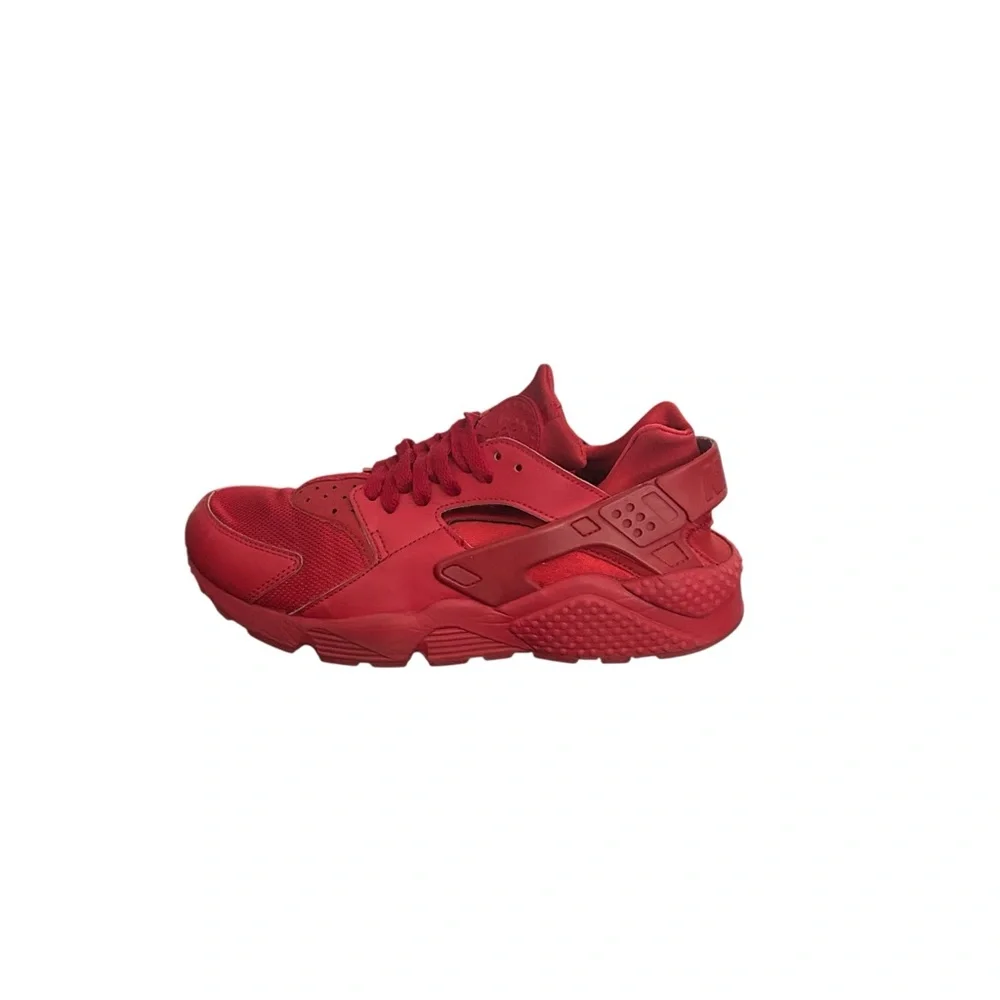 Nike Men’s Air Huarache Run 318429-660 Red Sneakers Size 9.5 - Picture 7 of 12